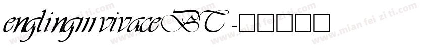 engling111 vivace BT字体转换